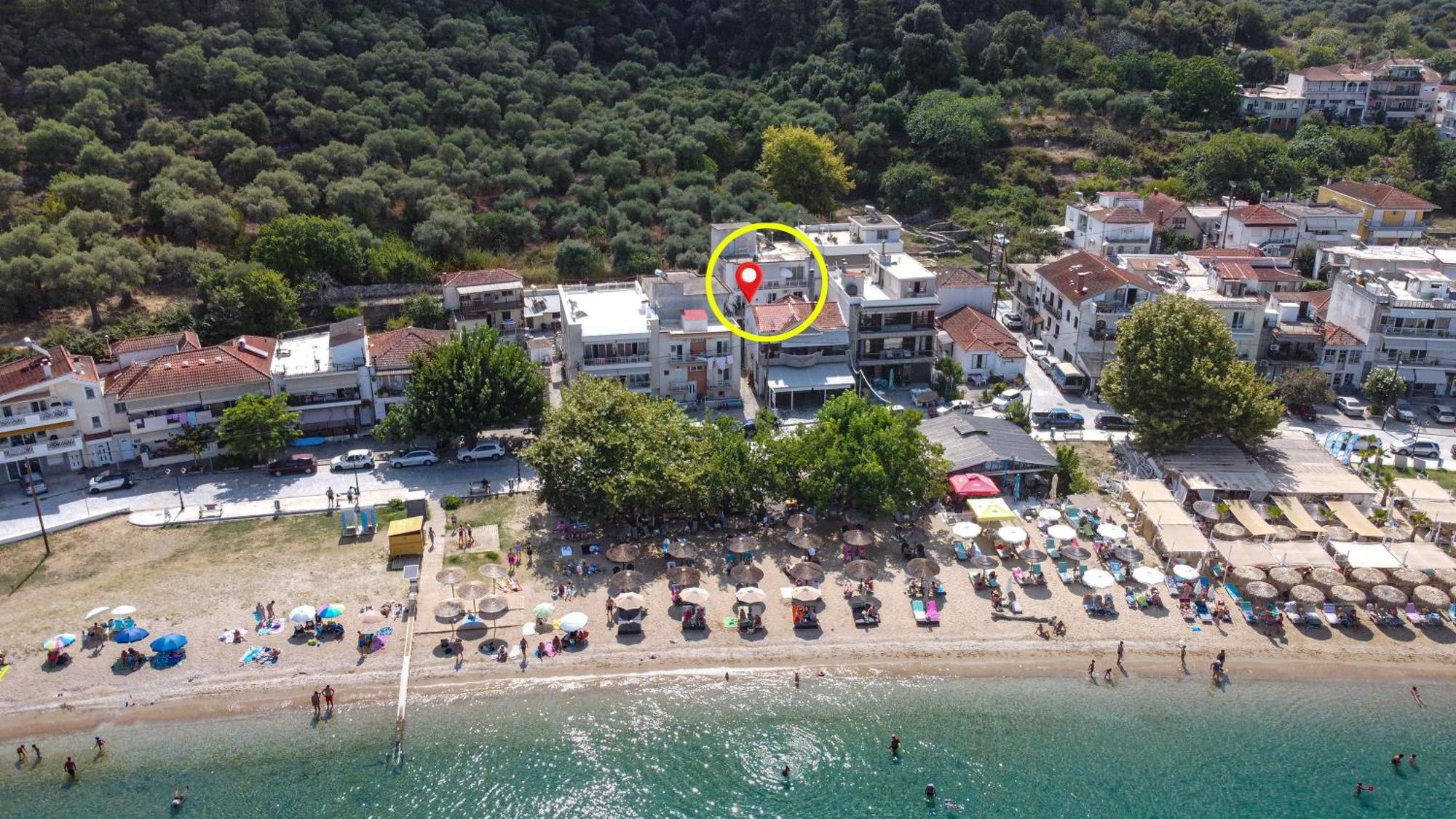Margio Bay Daire Limenas  Dış mekan fotoğraf